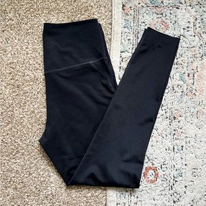 EUC Girlfriend Collective Black Leggings 28.5” length Size L